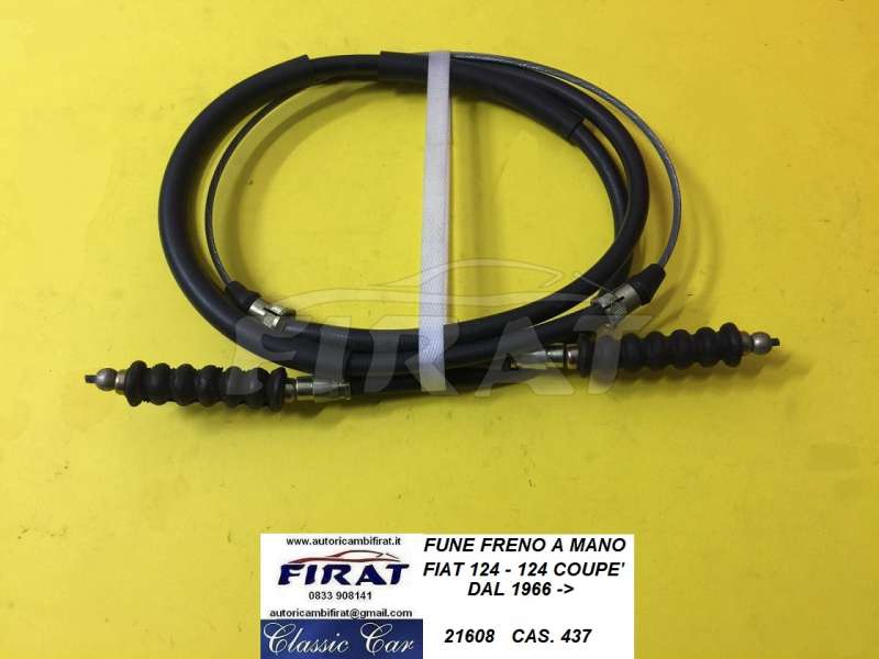 FUNE FRENO A MANO FIAT 124 (21608)